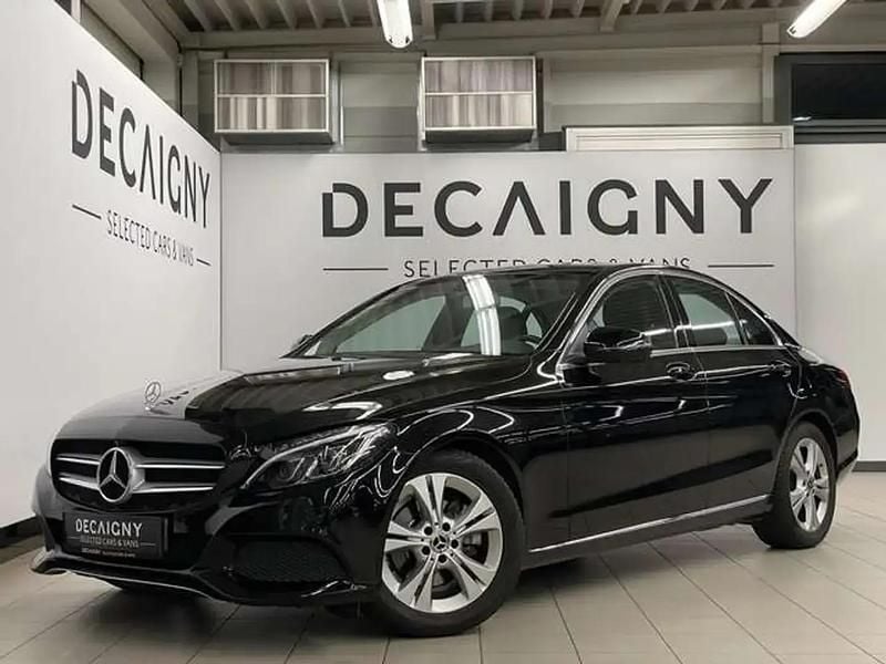 Noir Occasion 2018 Mercedes C200 Avantgarde Berline | 21 475 € (Super prix) - Image 1/4