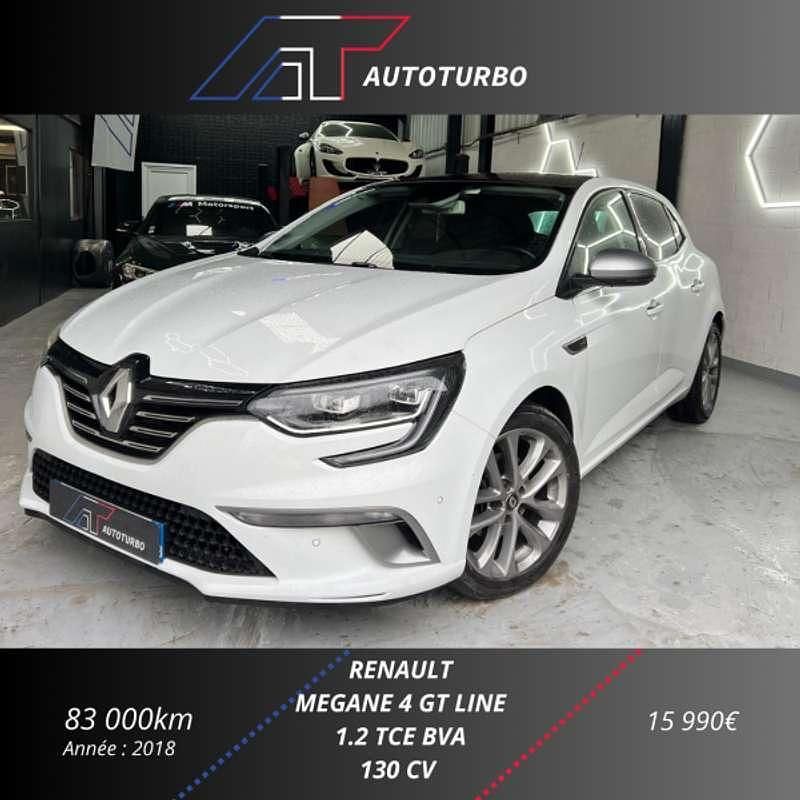 Occasion Renault Mégane GT Line GT-Line 2018 Blanc Berline