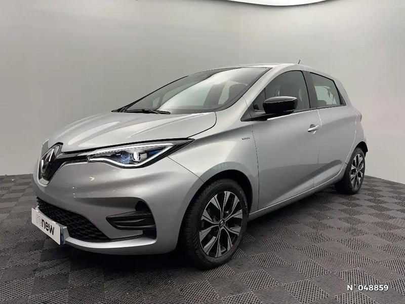 Gris Occasion 2021 Renault Zoe LIMITED Citadine | 10 790 € (Bon prix) - Image 1/4