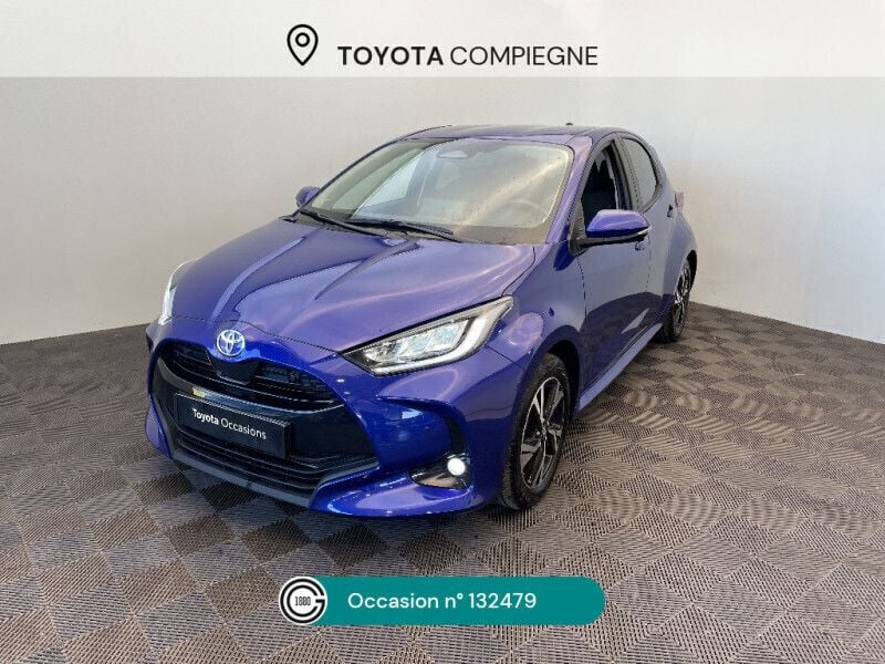 Bleu Utilisé 2024 Toyota Yaris Hybrid Design Citadine | 22 290 € (Prix juste) - Image 1/4