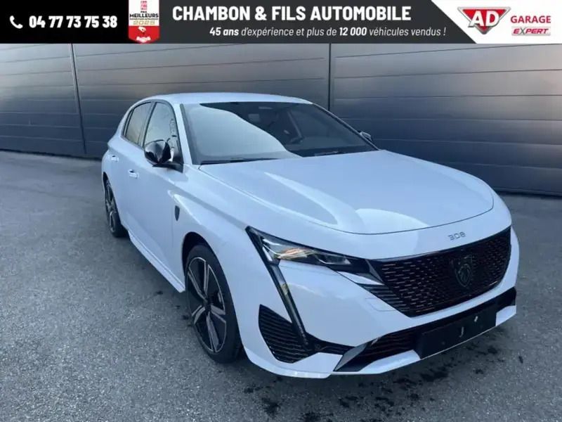 Blanc Nouvelle 2025 Peugeot 308 GT Berline | 29 950 € (Prix juste) - Image 1/4