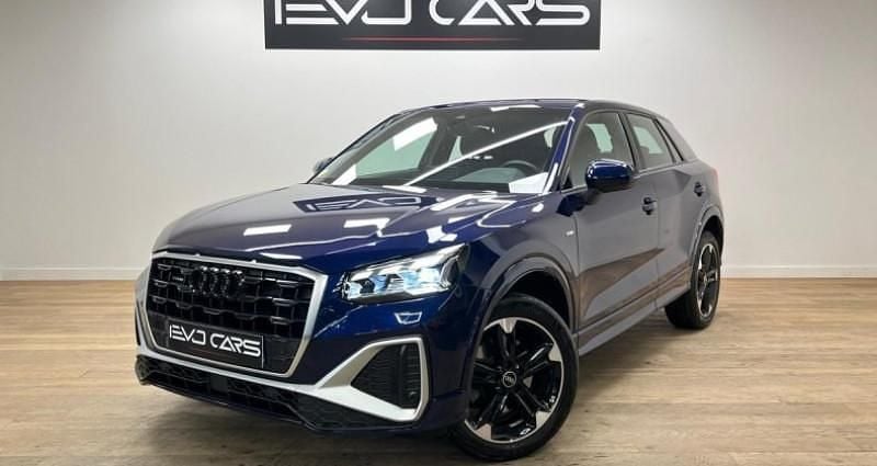 Bleu Utilisé 2021 Audi Q2 S-line plus SUV | 30 490 € - Image 1/4