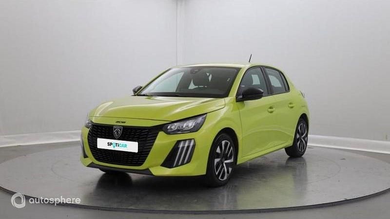 Jaune Nouvelle 2024 Peugeot 208 Active Citadine | 15 489 € (Super prix) - Image 1/4