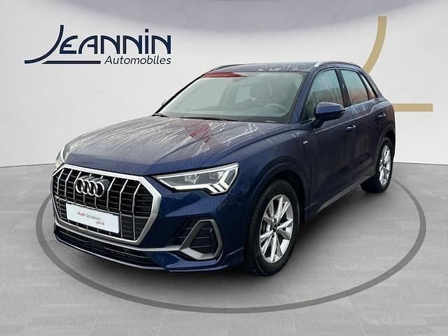 Bleu navarre métallisé Occasion 2023 Audi Q3 S-Line SUV | 35 490 € (Super prix) - Image 1/4