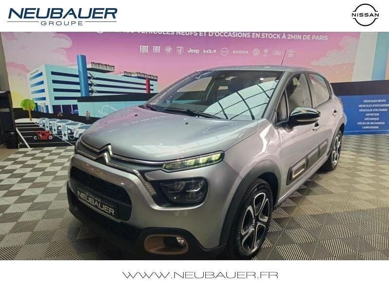 Gris acier (m) Utilisé 2023 Citroën C3 PureTech Citadine | 10 890 € (Prix juste) - Image 1/4