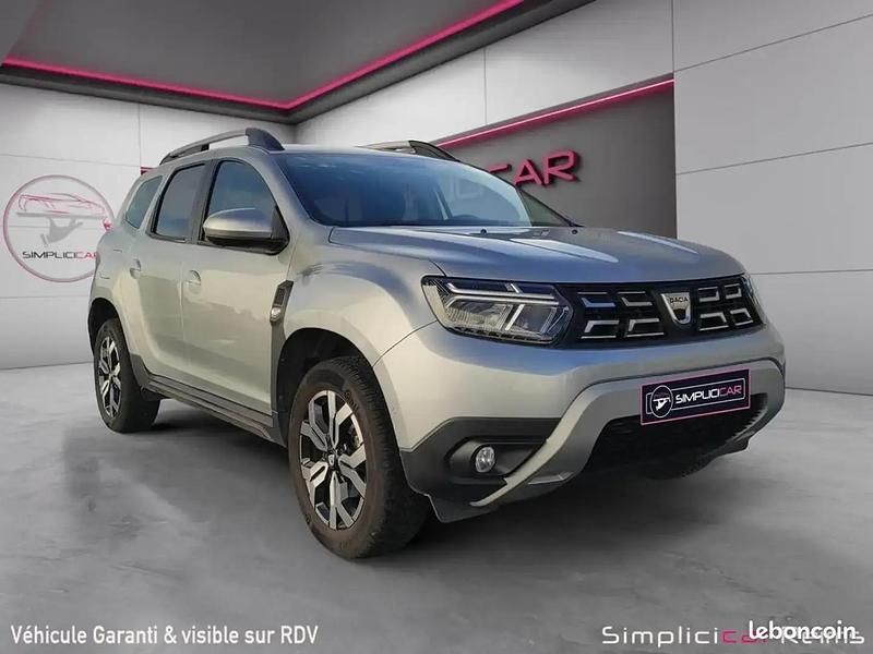 Gris Occasion 2021 Dacia Duster Prestige SUV | 15 980 € (Bon prix) - Image 1/4