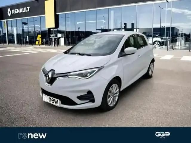 Blanc Occasion 2020 Renault Zoe Zen Citadine | 10 999 € (Prix juste) - Image 1/4