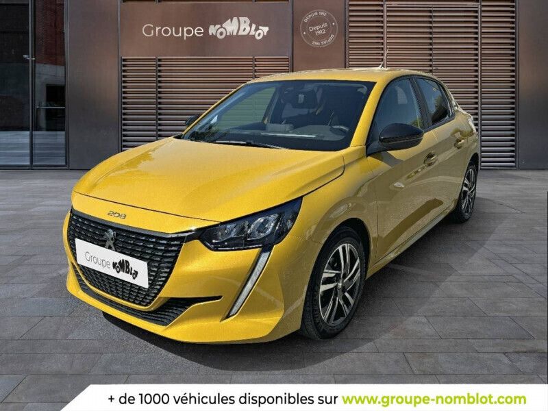 Jaune Utilisé 2023 Peugeot 208 S Citadine | 12 990 € (Prix juste) - Image 1/4