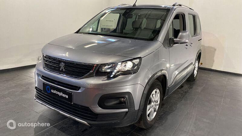 Gris Utilisé 2019 Peugeot Rifter Allure Monospace | 15 799 € (Prix juste) - Image 1/4