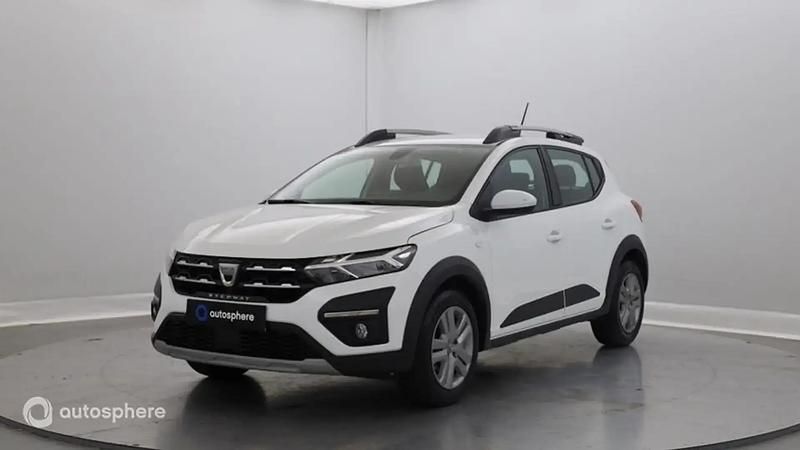Blanc Utilisé 2022 Dacia Sandero Comfort Citadine | 13 899 € (Prix juste) - Image 1/4
