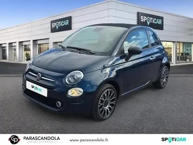 Epic blue métal Utilisé 2024 Fiat 500C Club Cabriolet | 15 490 € - Image 1/4