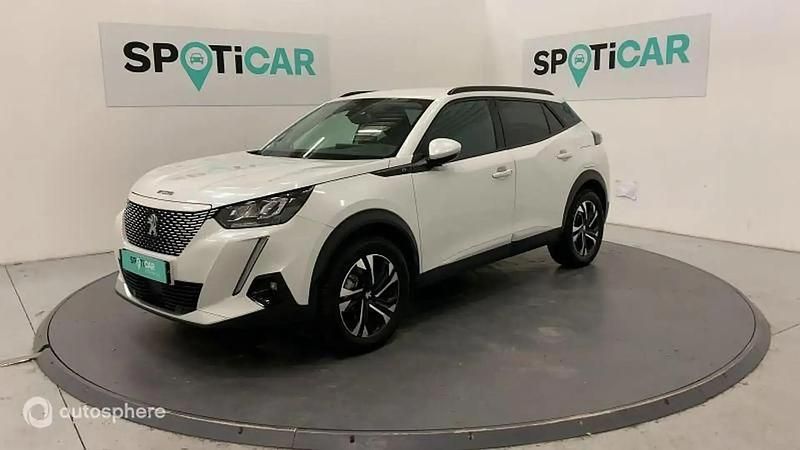 Blanc Utilisé 2021 Peugeot e-2008 SUV | 15 999 € (Bon prix) - Image 1/4