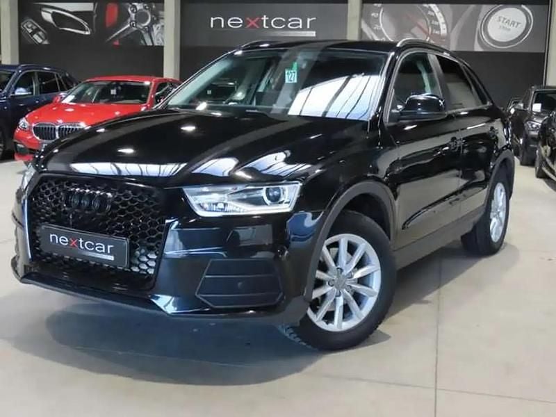 Noir Occasion 2017 Audi Q3 SUV | 11 990 € (Bon prix) - Image 1/4