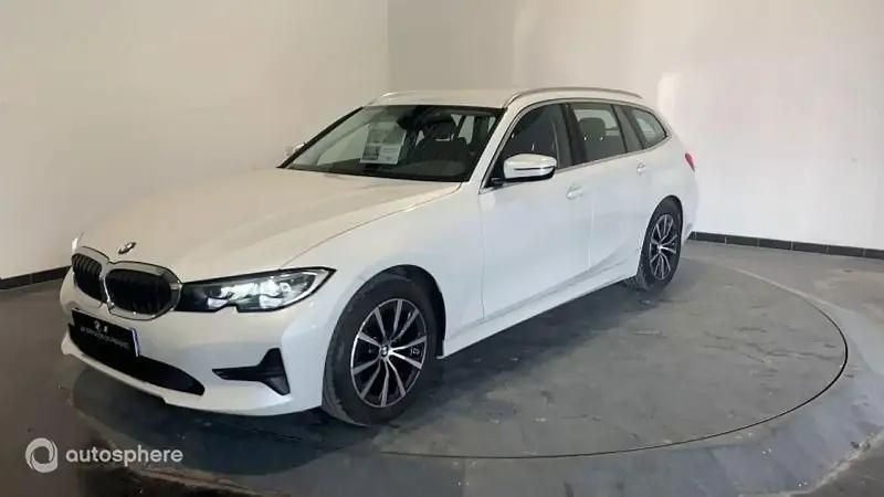 Blanc Utilisé 2022 BMW 318 Sport Line Break | 30 999 € (Prix juste) - Image 1/4