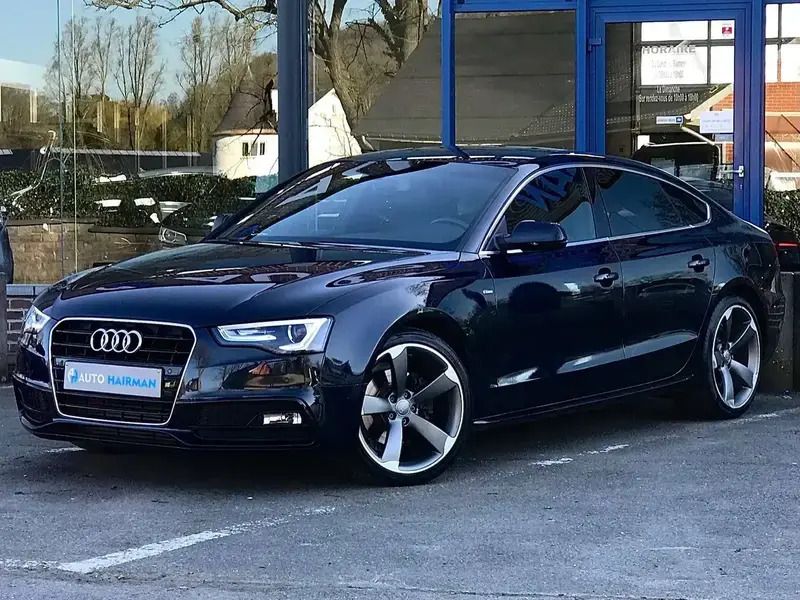 Bleu Utilisé 2016 Audi A5 Sportback S-Line Berline | 19 950 € (Prix juste) - Image 1/4