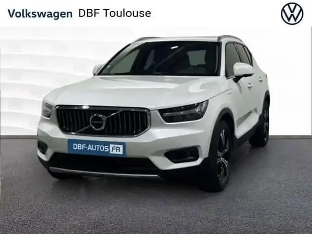 Blanc Occasion 2021 Volvo XC40 Inscription SUV | 27 288 € (Prix juste) - Image 1/4