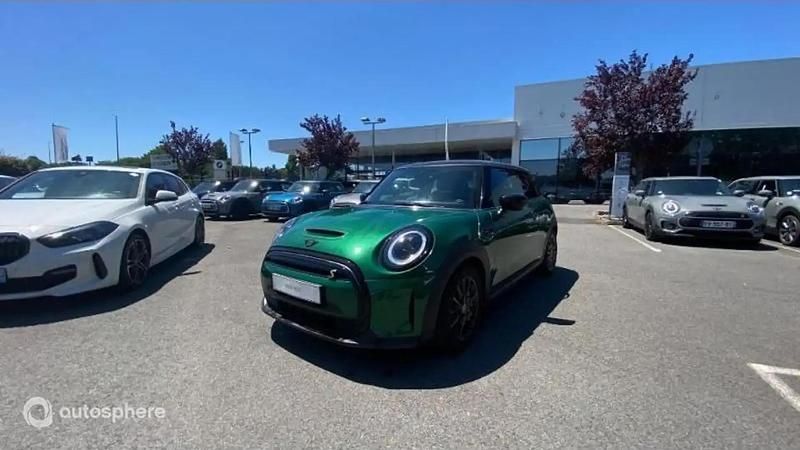 Vert Utilisé 2022 Mini Cooper SE Citadine | 19 490 € (Prix juste) - Image 1/4