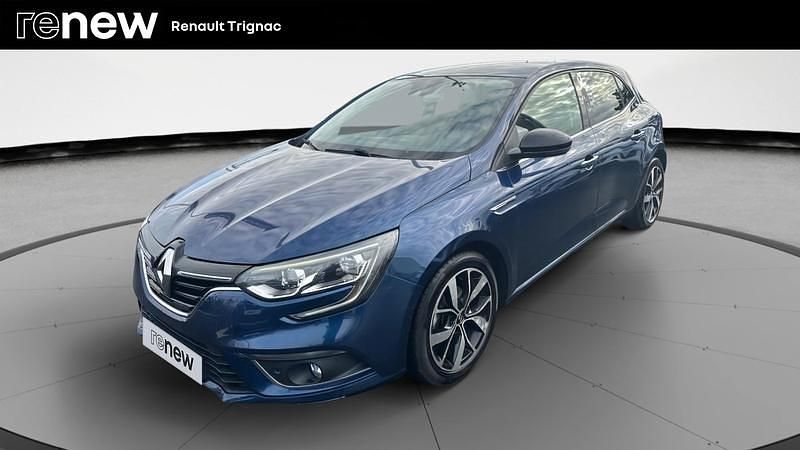 Bleu Occasion 2018 Renault Mégane IV LIMITED Berline | 11 990 € - Image 1/4