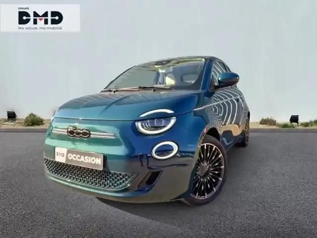 Vert Utilisé 2023 Fiat 500e La Prima Citadine | 24 990 € - Image 1/4