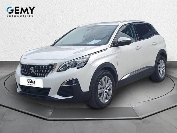 Blanc Utilisé 2021 Peugeot 3008 Style | 15 487 € (Bon prix) - Image 1/4