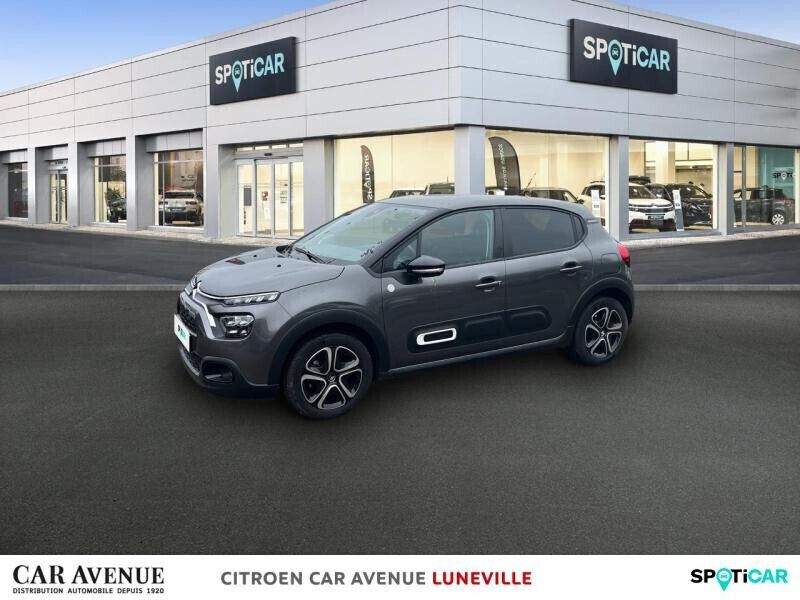 Gris platinium (m) noir perla nera Utilisé 2023 Citroën C3 PureTech Citadine | 10 290 € (Bon prix) - Image 1/1