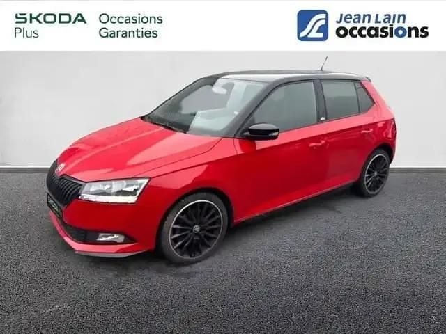 Rouge Occasion 2021 Skoda Fabia Berline | 16 990 € (Prix juste) - Image 1/4