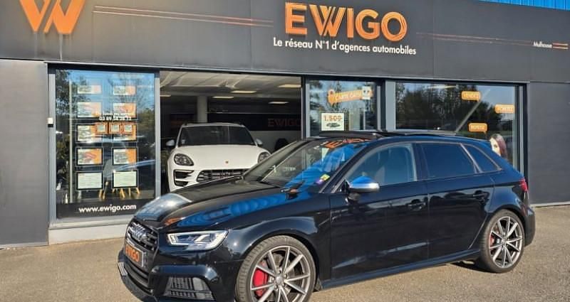 Noir Utilisé 2018 Audi S3 Sport Berline | 27 490 € (Prix juste) - Image 1/4