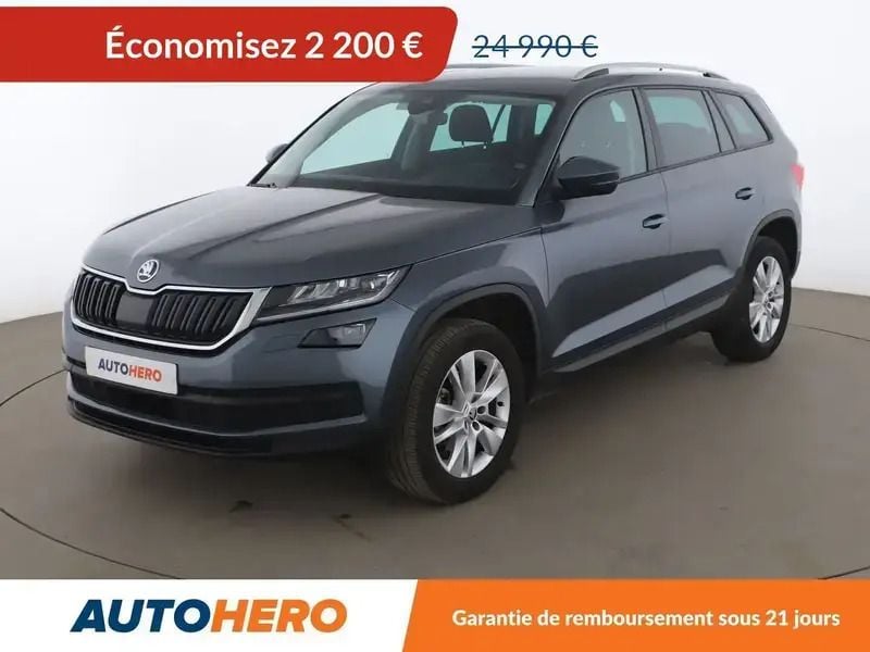 Gris Utilisé 2019 Skoda Kodiaq Business Line SUV | 21 790 € (Super prix) - Image 1/2