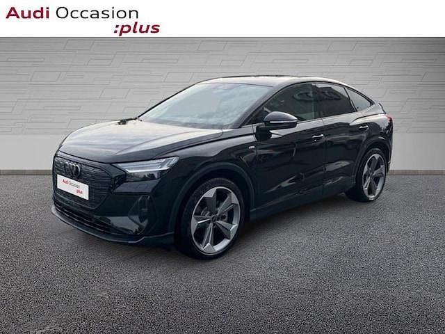 Noir mythic métallisé Utilisé 2025 Audi Q4 Sportback e-tron S-Line SUV | 67 500 € - Image 1/4