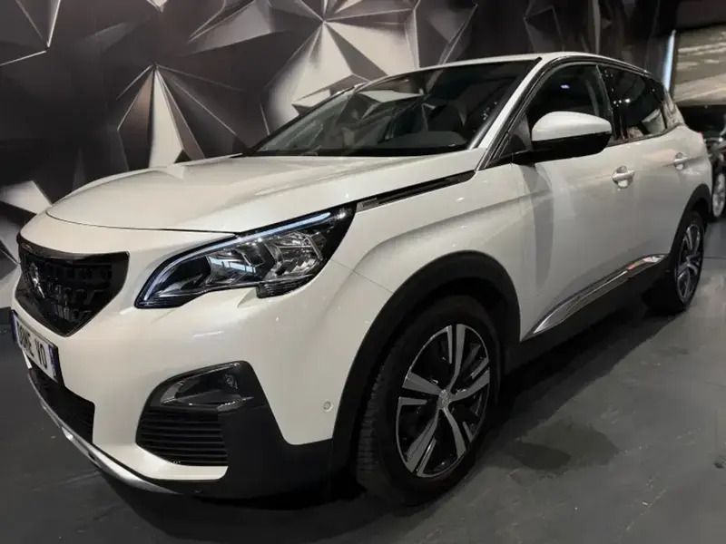 Blanc Utilisé 2020 Peugeot 3008 Allure SUV | 16 490 € (Prix juste) - Image 1/4