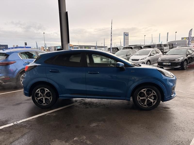Nouvelle Ford Puma ST-Line 126 ch (92 kW) 2025 Fashion bleu aqua métallisée Coupé