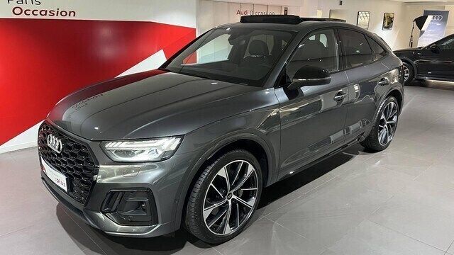 Gris daytona nacré Utilisé 2024 Audi Q5 Sportback S-Line SUV | 78 880 € - Image 1/4