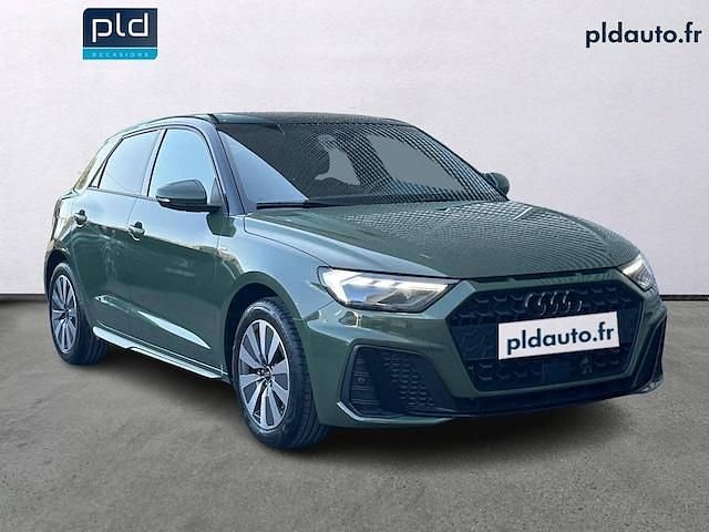 Vert district métallisé Utilisé 2024 Audi A1 Sportback S-Line Citadine | 26 990 € (Prix assez cher) - Image 1/4