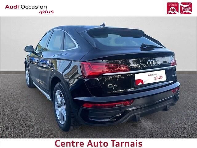 Occasion Audi Q5 Sportback Business 163 ch (119 kW) 2022 Noir mythe métallisé SUV