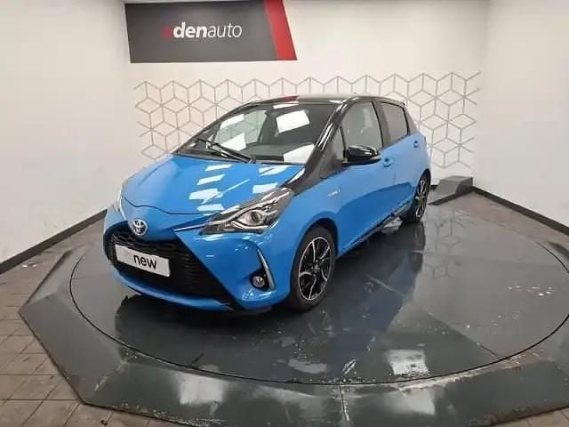 Bleu Utilisé 2018 Toyota Yaris Berline | 14 390 € - Image 1/4