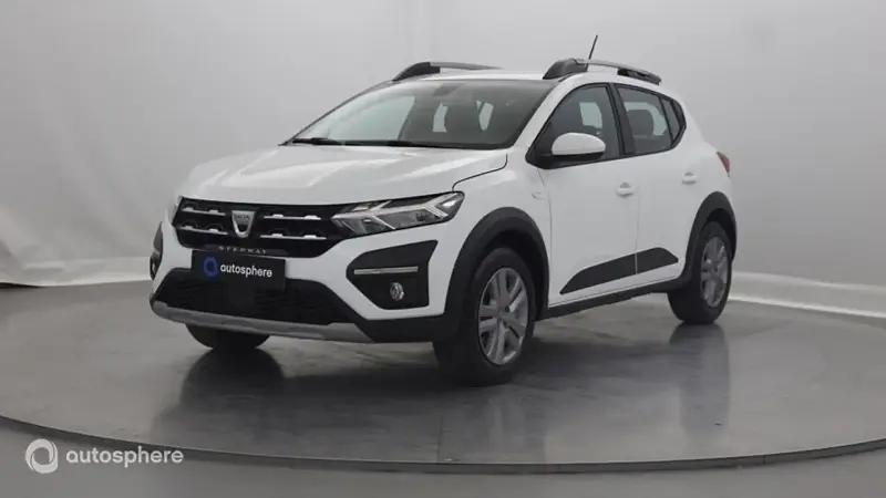 Blanc Utilisé 2022 Dacia Sandero Comfort Citadine | 14 999 € (Prix juste) - Image 1/4