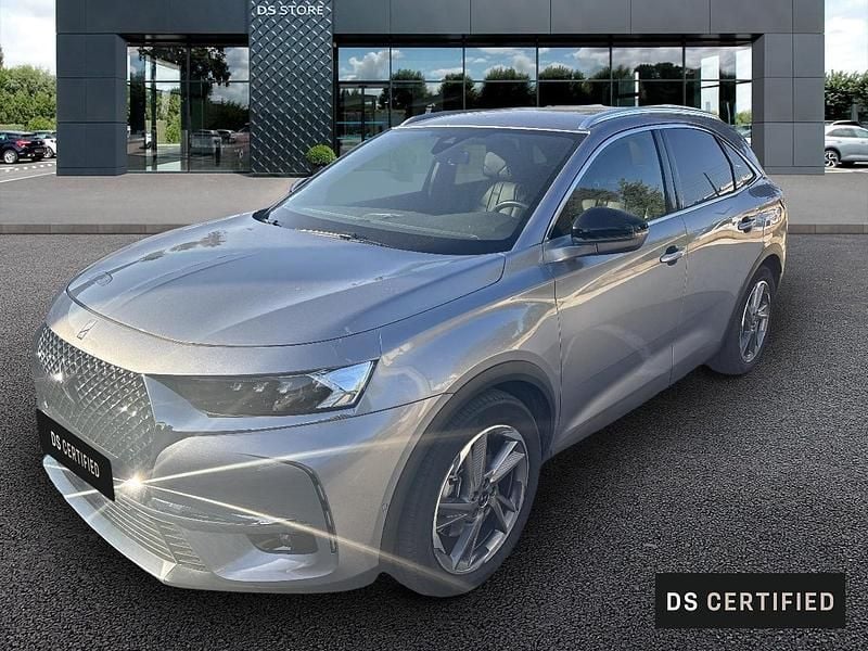 Gris Utilisé 2022 DS Automobiles DS7 Crossback Rivoli SUV | 36 590 € (Prix assez cher) - Image 1/4
