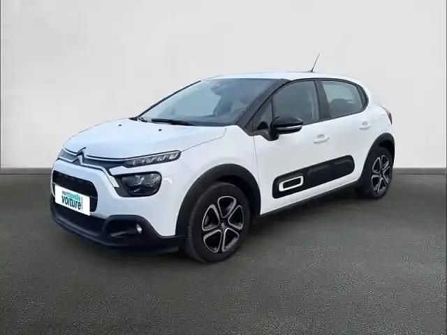 Blanc Utilisé 2024 Citroën C3 PureTech Citadine | 13 999 € (Prix juste) - Image 1/4