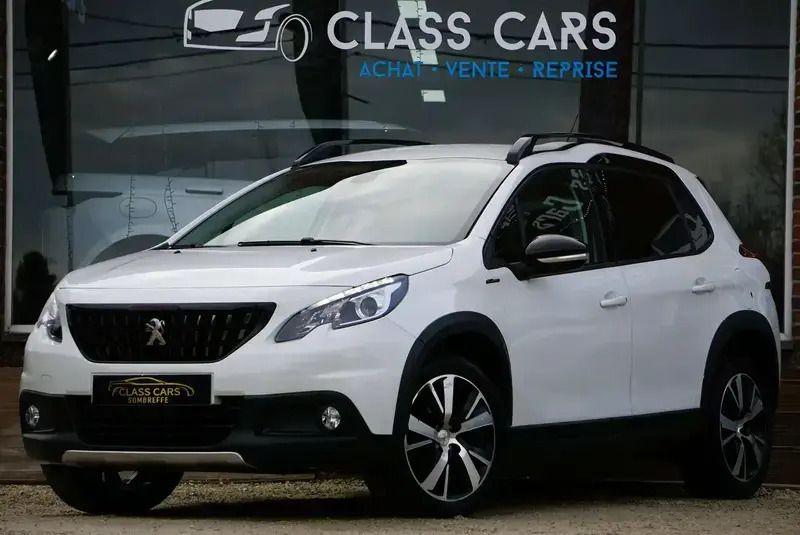 Blanc Utilisé 2019 Peugeot 2008 GT-line SUV | 13 490 € (Bon prix) - Image 1/4