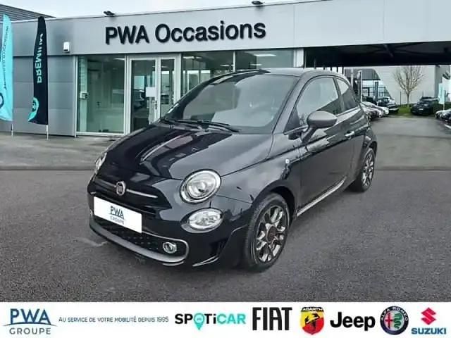 Noir Occasion 2021 Fiat 500 Sport Berline | 13 490 € (Prix juste) - Image 1/4