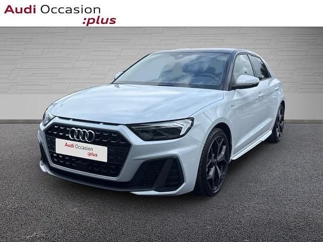 Blanc glacier métallisé noir mythe métallisé Utilisé 2025 Audi A1 Sportback S-Line Citadine | 31 495 € - Image 1/4