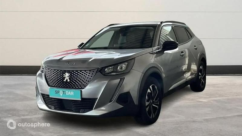 Gris Utilisé 2022 Peugeot e-2008 Allure SUV | 18 499 € (Prix juste) - Image 1/4