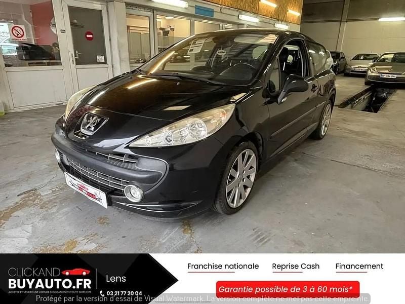 Noir Utilisé 2008 Peugeot 207 Berline | 5 499 € (Prix juste) - Image 1/4