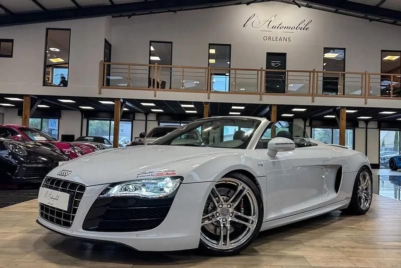 Gris Utilisé 2012 Audi R8 Spyder Sport Cabriolet | 96 490 € - Image 1/4