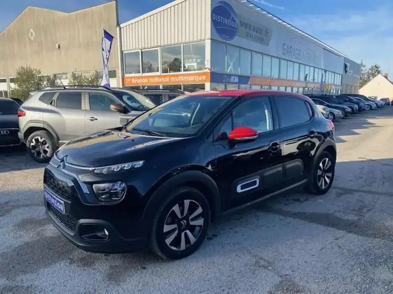 Noir Utilisé 2023 Citroën C3 Shine Citadine | 15 980 € (Prix juste) - Image 1/4