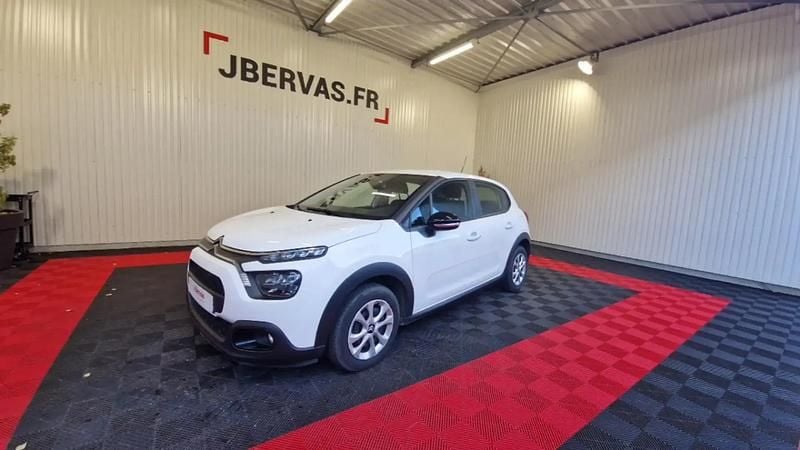Blanc Utilisé 2021 Citroën C3 Business Class Citadine | 10 590 € (Prix juste) - Image 1/4