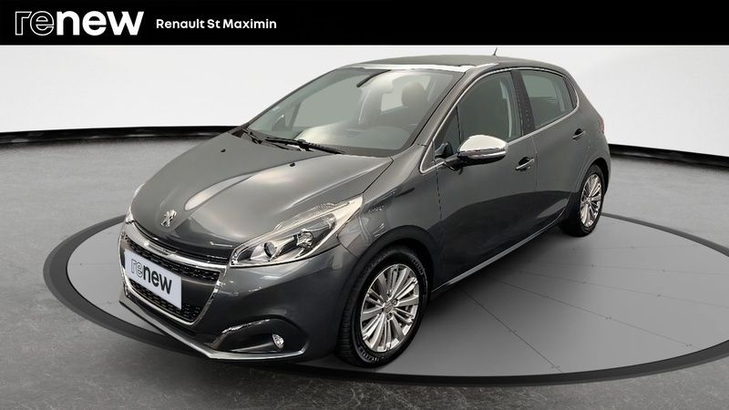 Gris Utilisé 2016 Peugeot 208 Allure Citadine | 10 990 € (Prix assez cher) - Image 1/4
