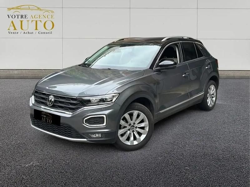 Gris Utilisé 2021 VW T-Roc SUV | 22 790 € (Bon prix) - Image 1/4
