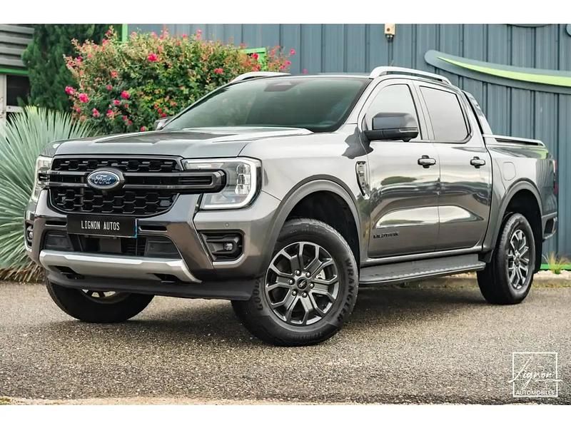 Gris Utilisé 2023 Ford Ranger Wildtrack Pick-up | 49 990 € - Image 1/4
