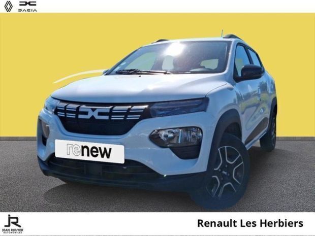Blanc Utilisé 2023 Dacia Spring Essentiel Citadine | 10 590 € (Prix juste) - Image 1/4